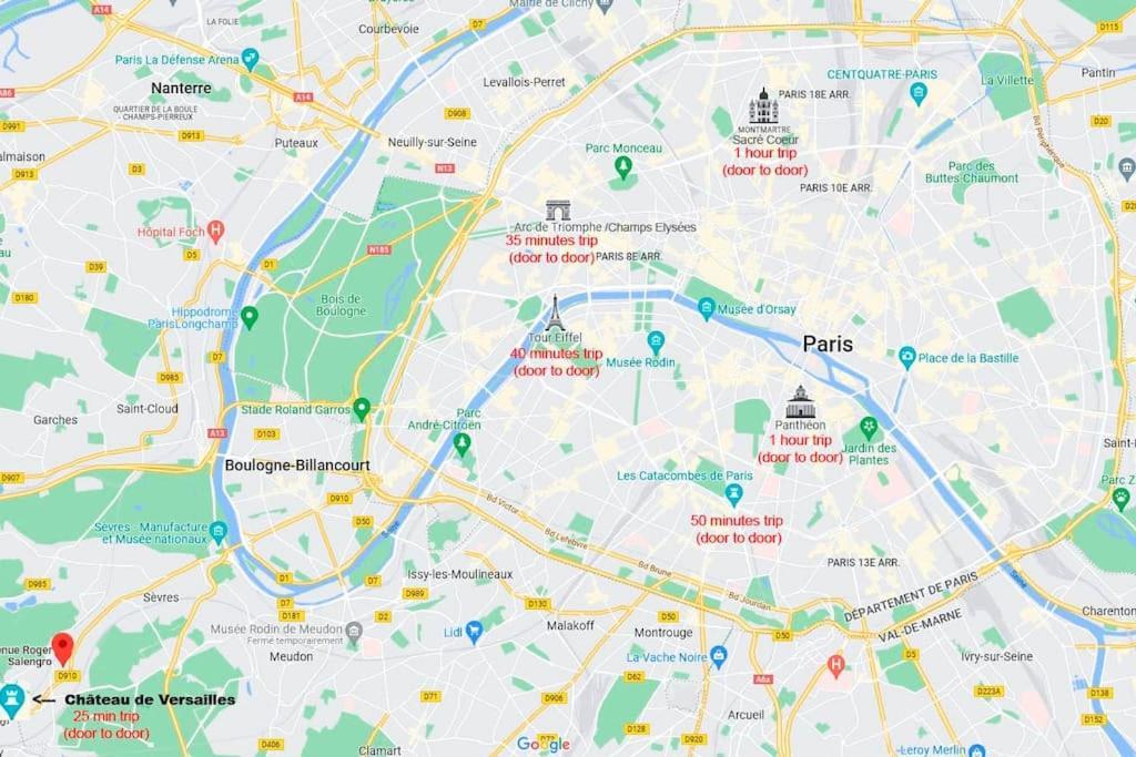 Studio Sous Les Toits Proche Paris Et Versailles Chaville Eksteriør billede